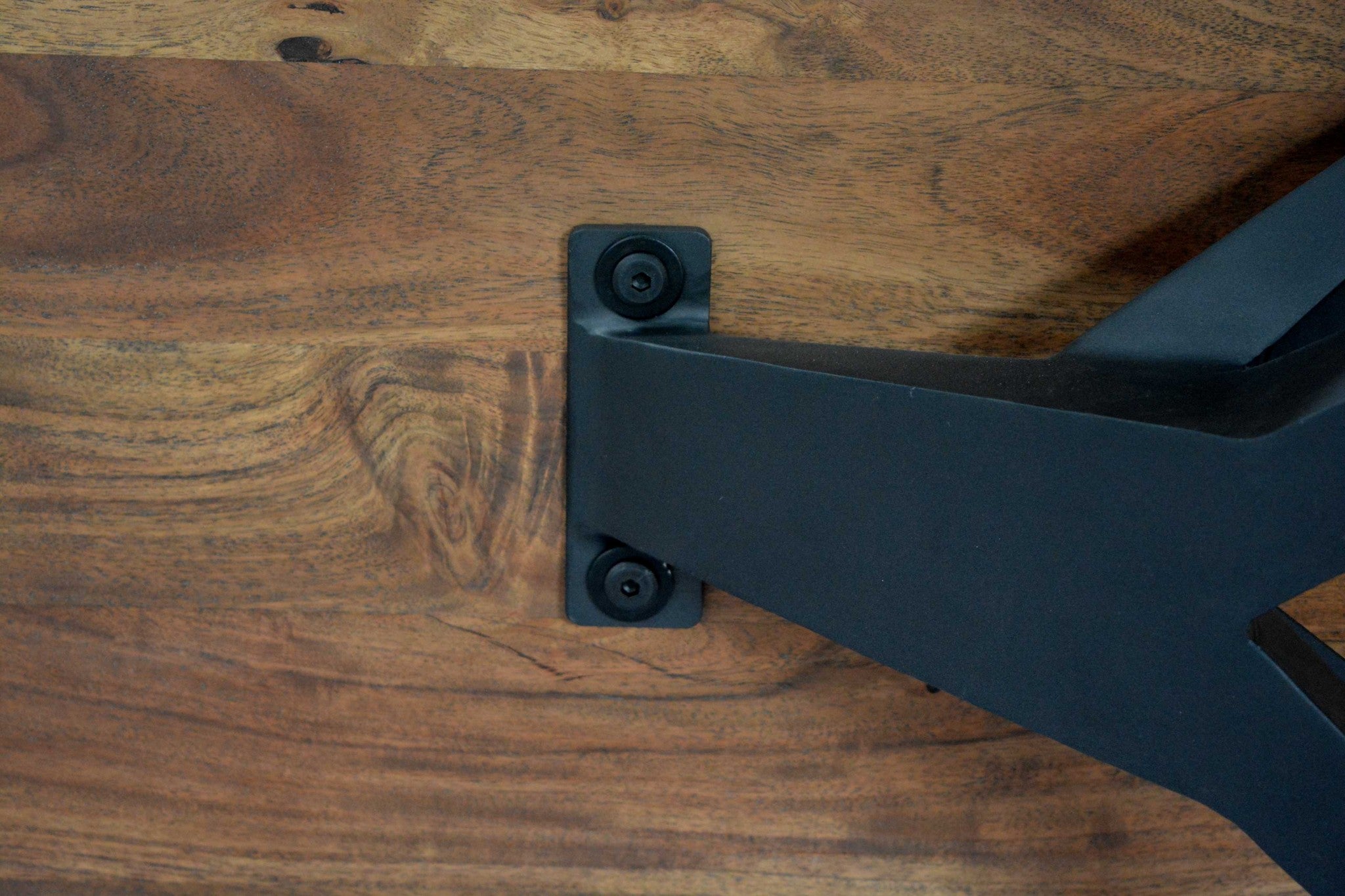 18" X 54" X 32" Brown/Black Wood Metal Bedroom Dresser