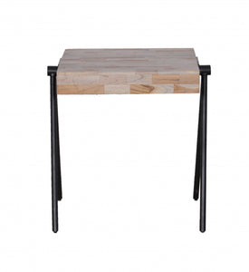 Natural Frame Square End Side Table