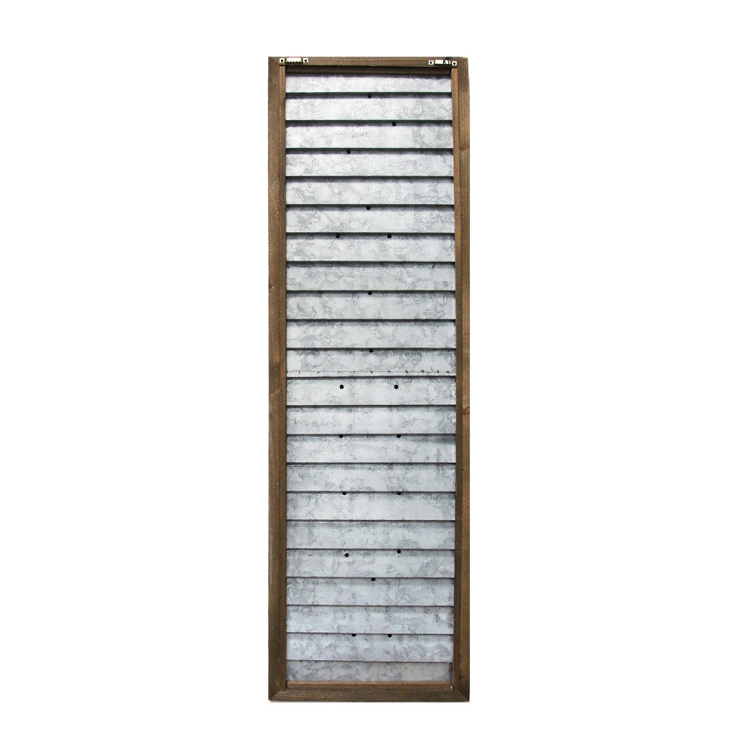 Galvanized Metal "Gather" Wood Wall Panel