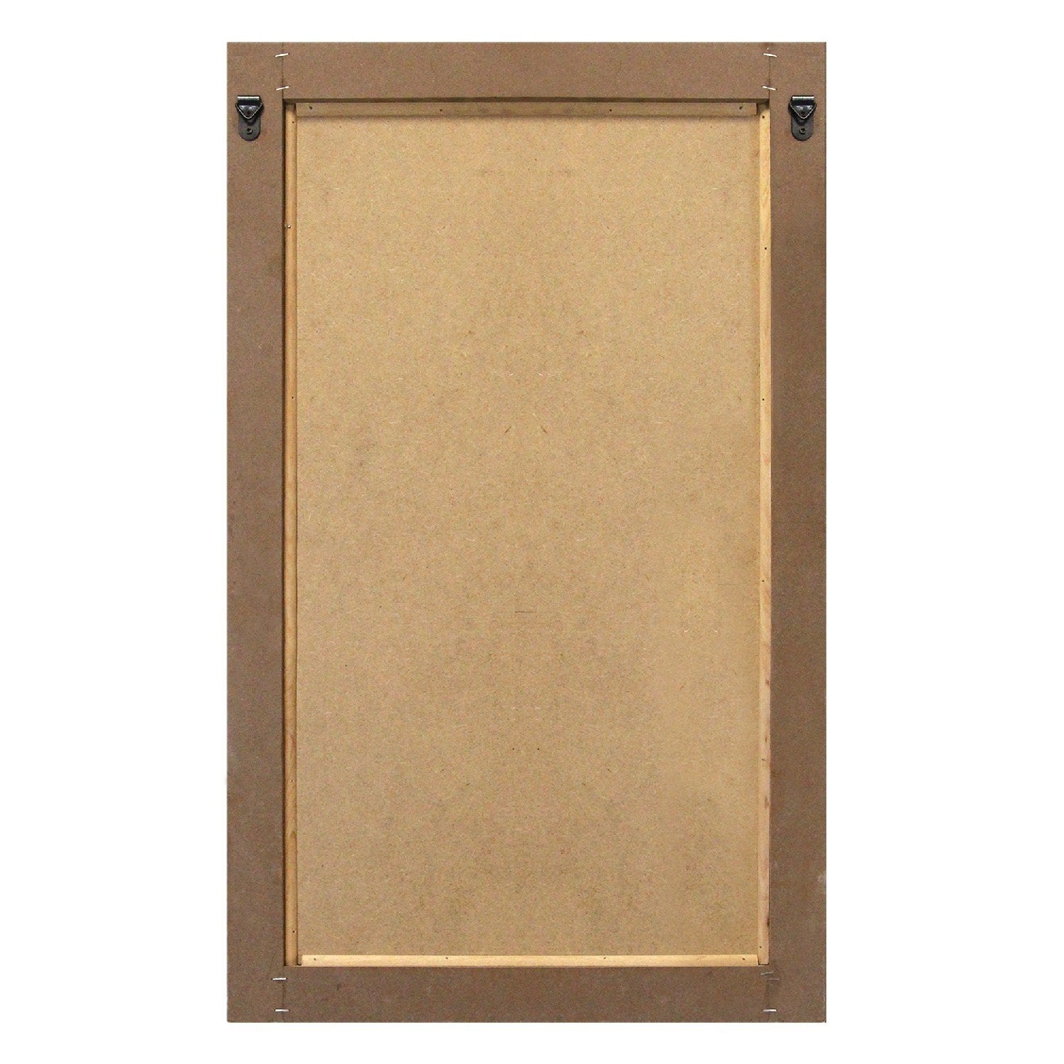 Distressed White Adeline Wood Framed Mirror