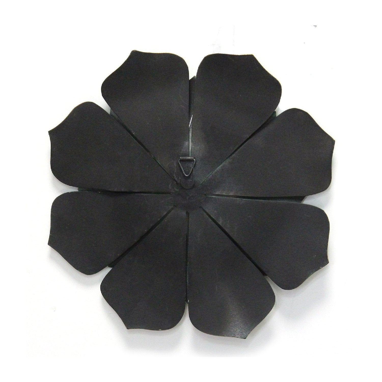 S/2 Vibrant Green Metal Flowers