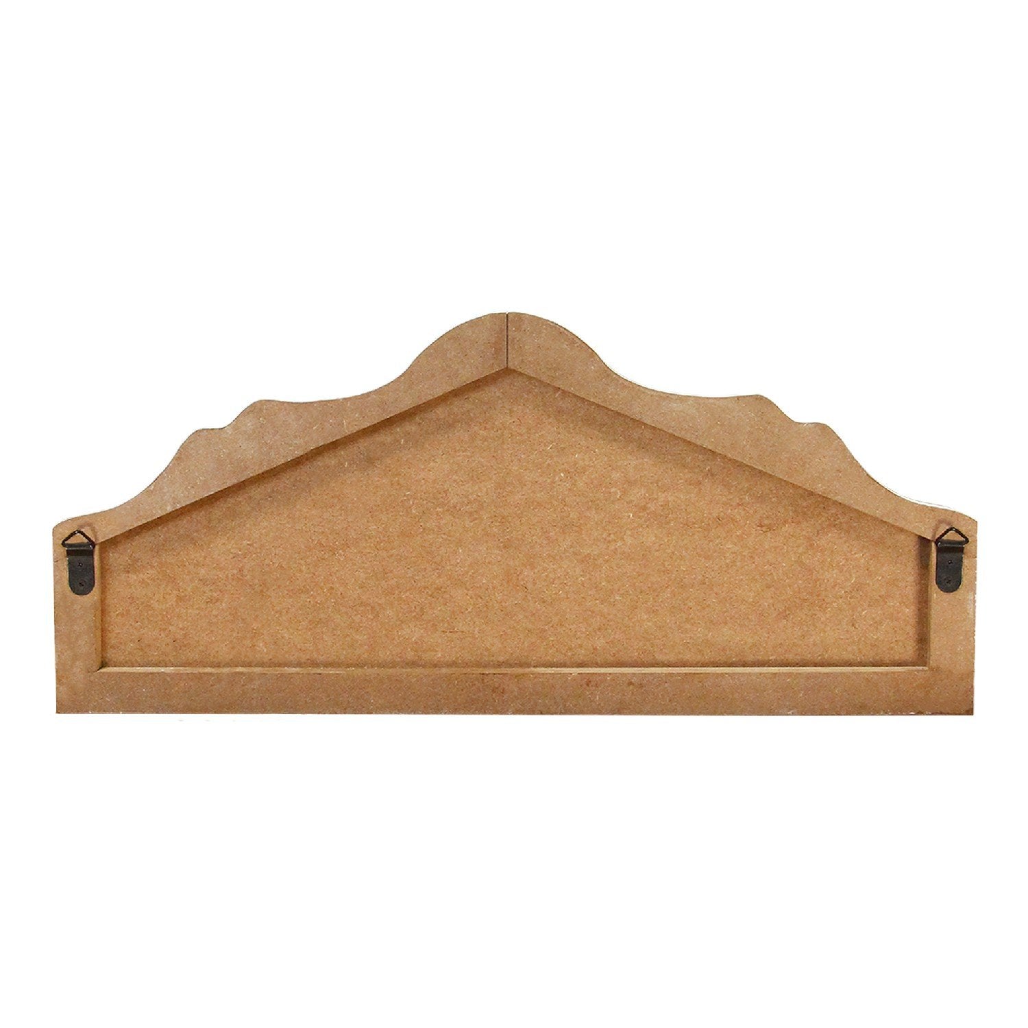 Distressed White wash wood and Bronze Coat Rack