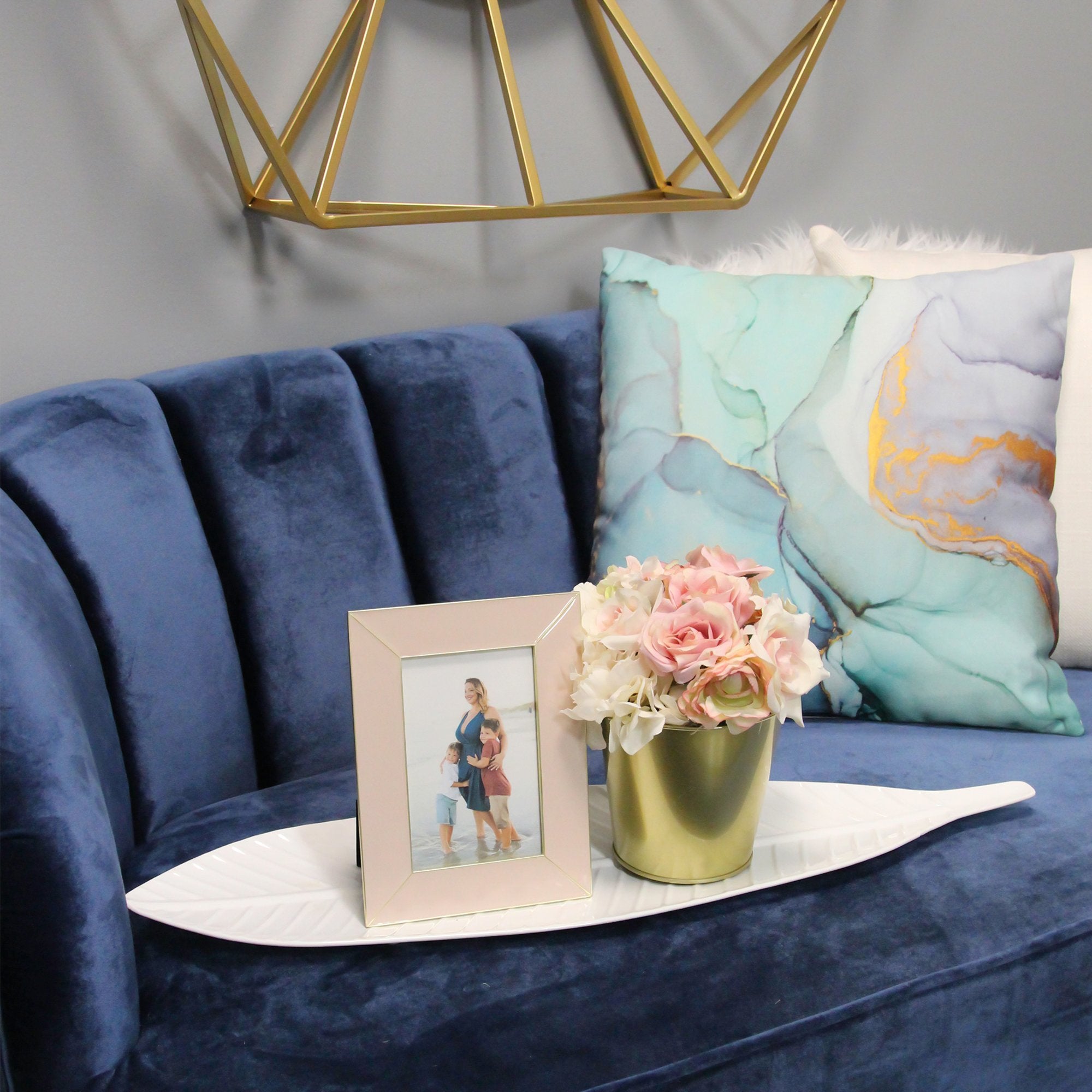 Gloss-White Metal Leaf