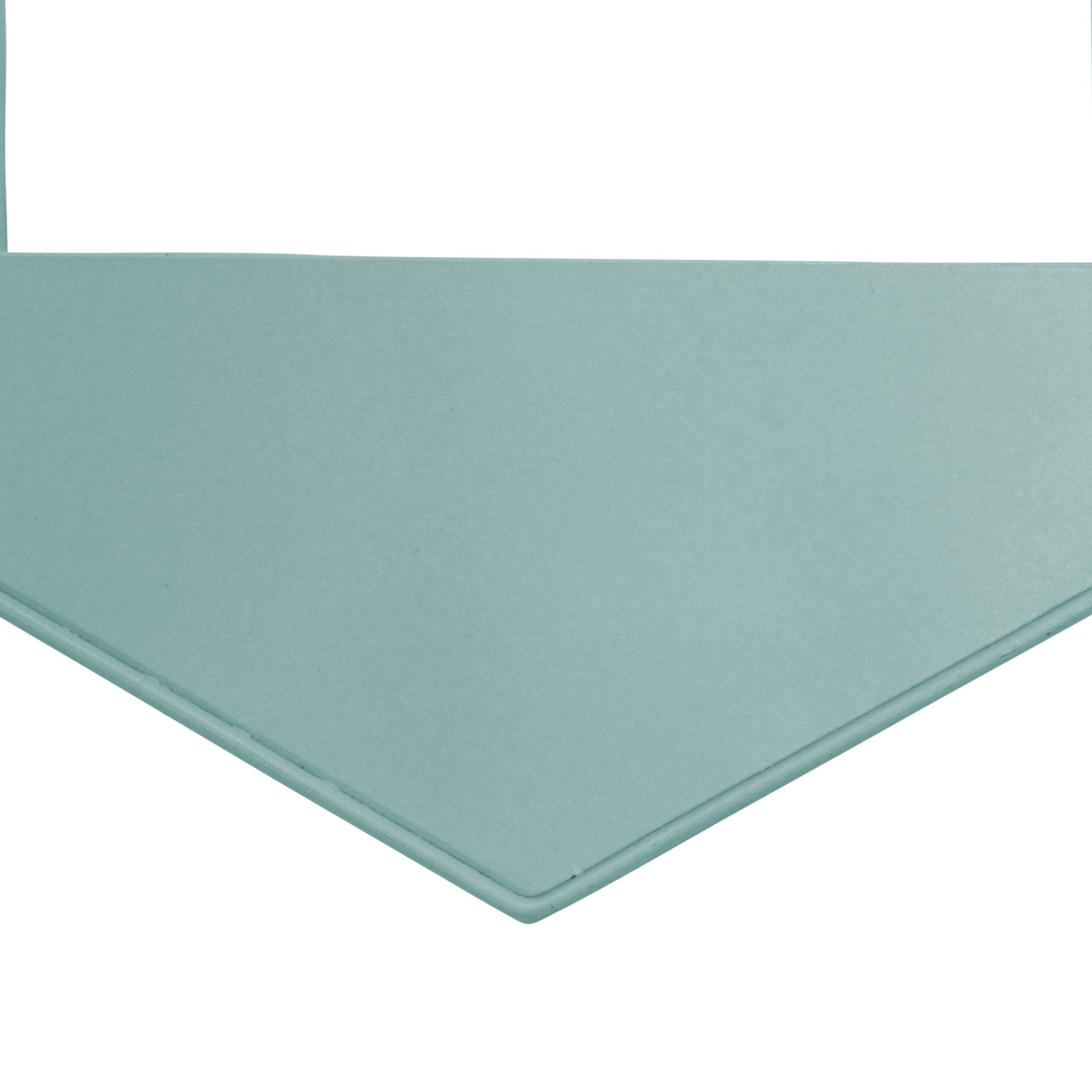 Sky Blue Metal Wall Planter