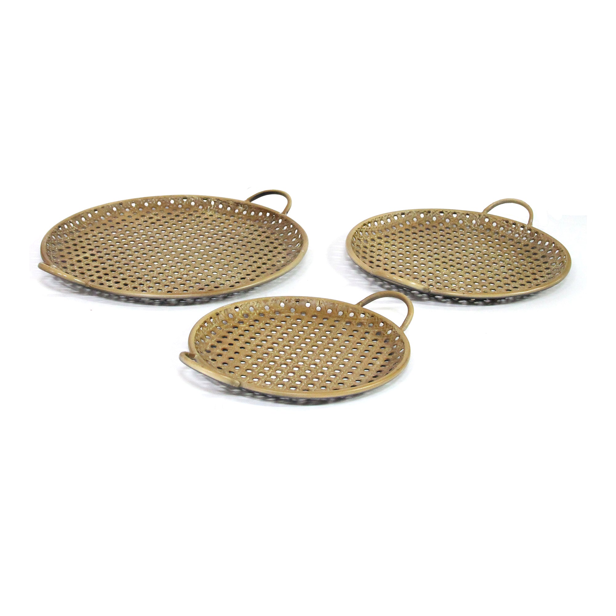 S 3 Carribean Decorative Metal Trays