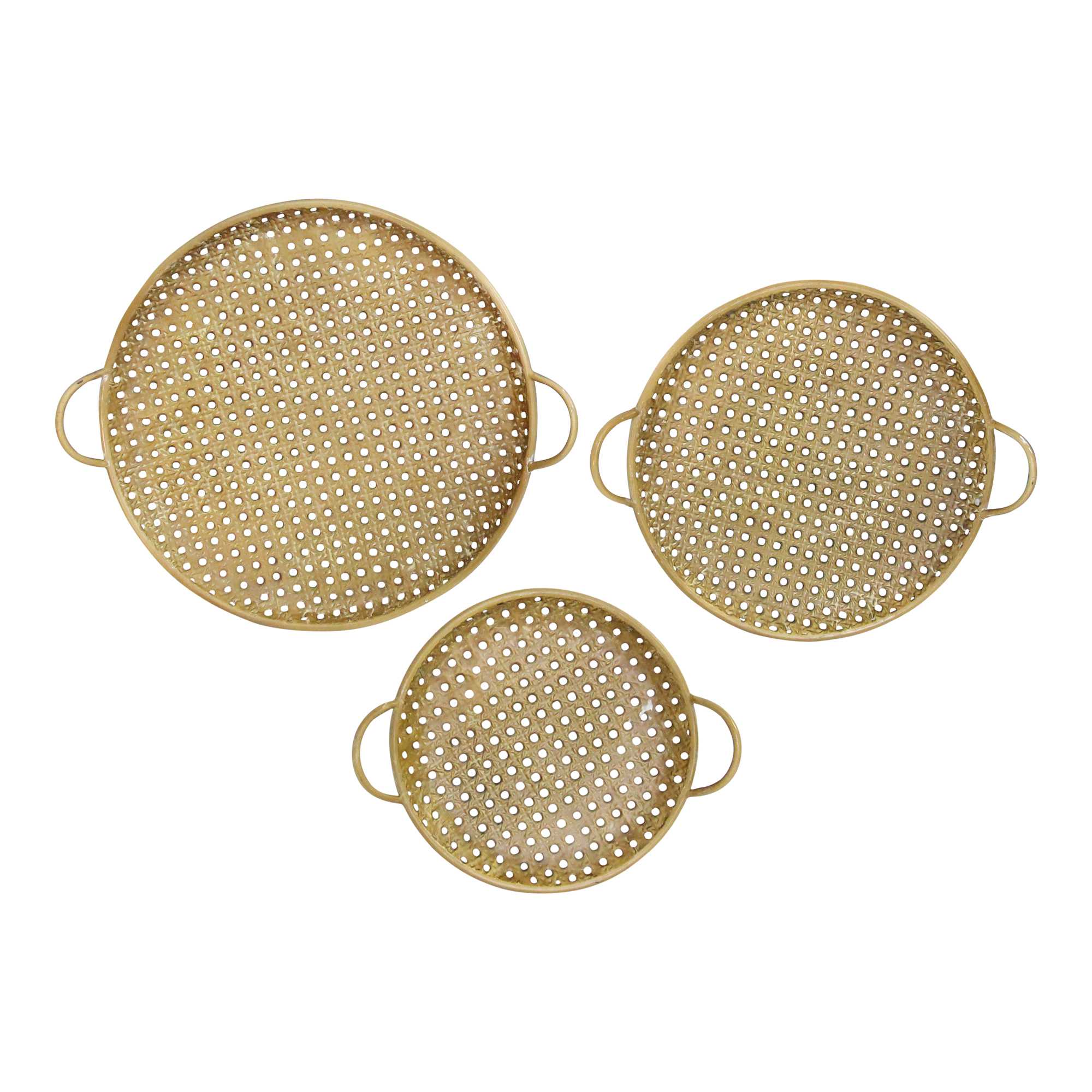 S 3 Carribean Decorative Metal Trays