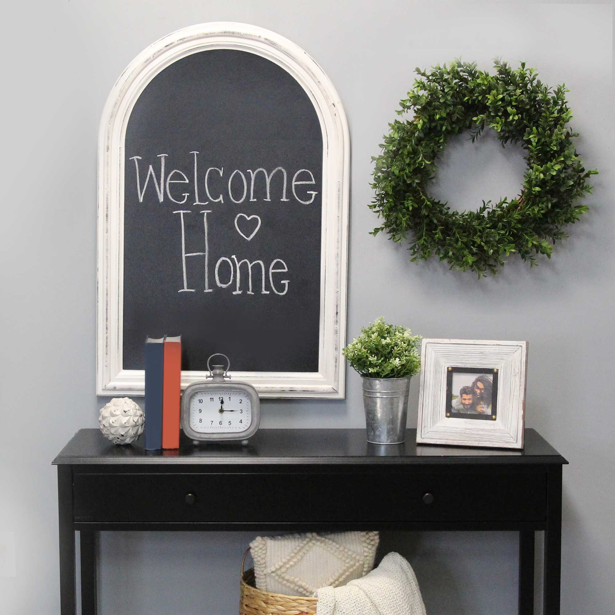 Distressed Arch Farmhouse Wood Framed Wall Art