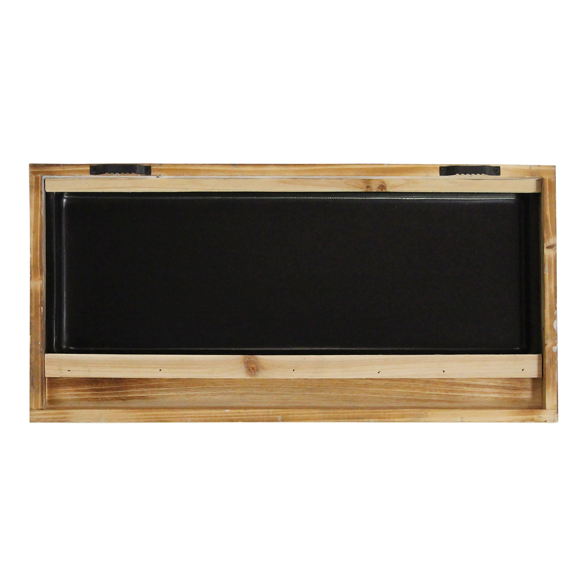 "This is Our Happy Place" Wood and Metal Coat Rack