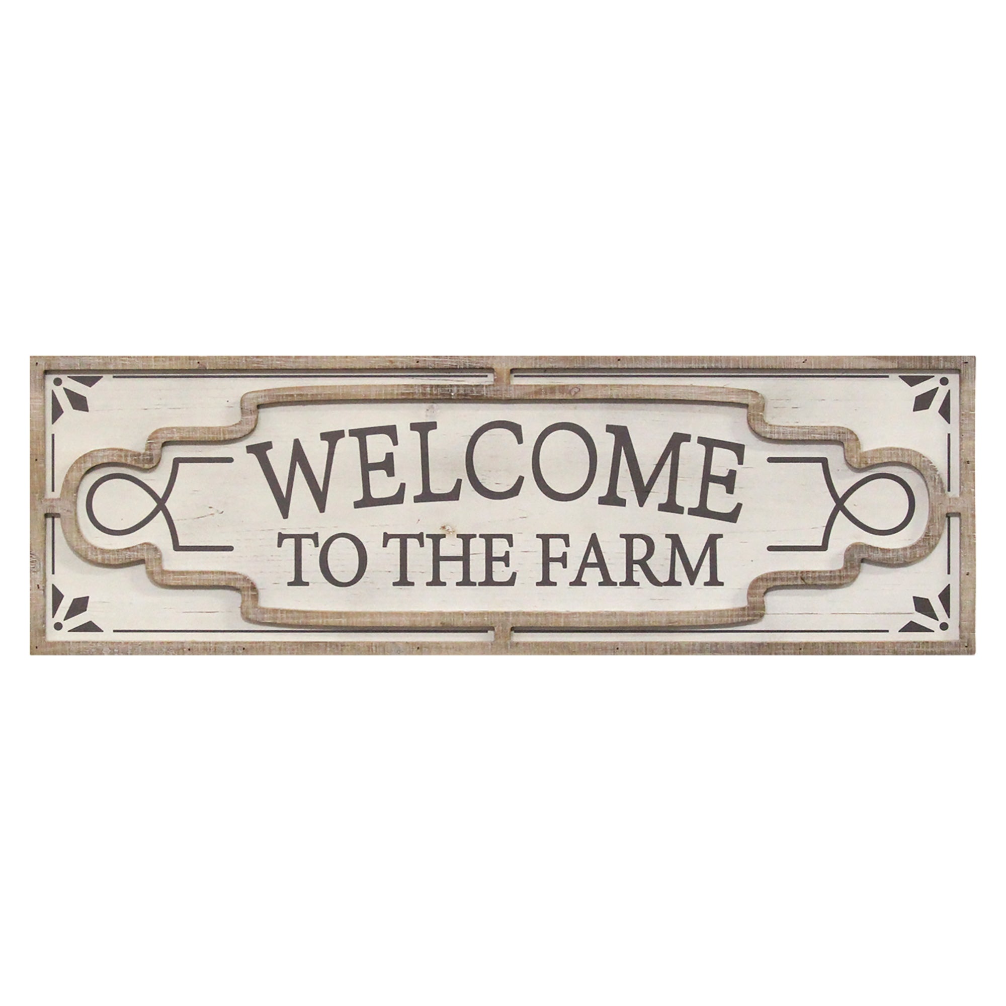 "Welcome To The Farm" Wood Wall Decor