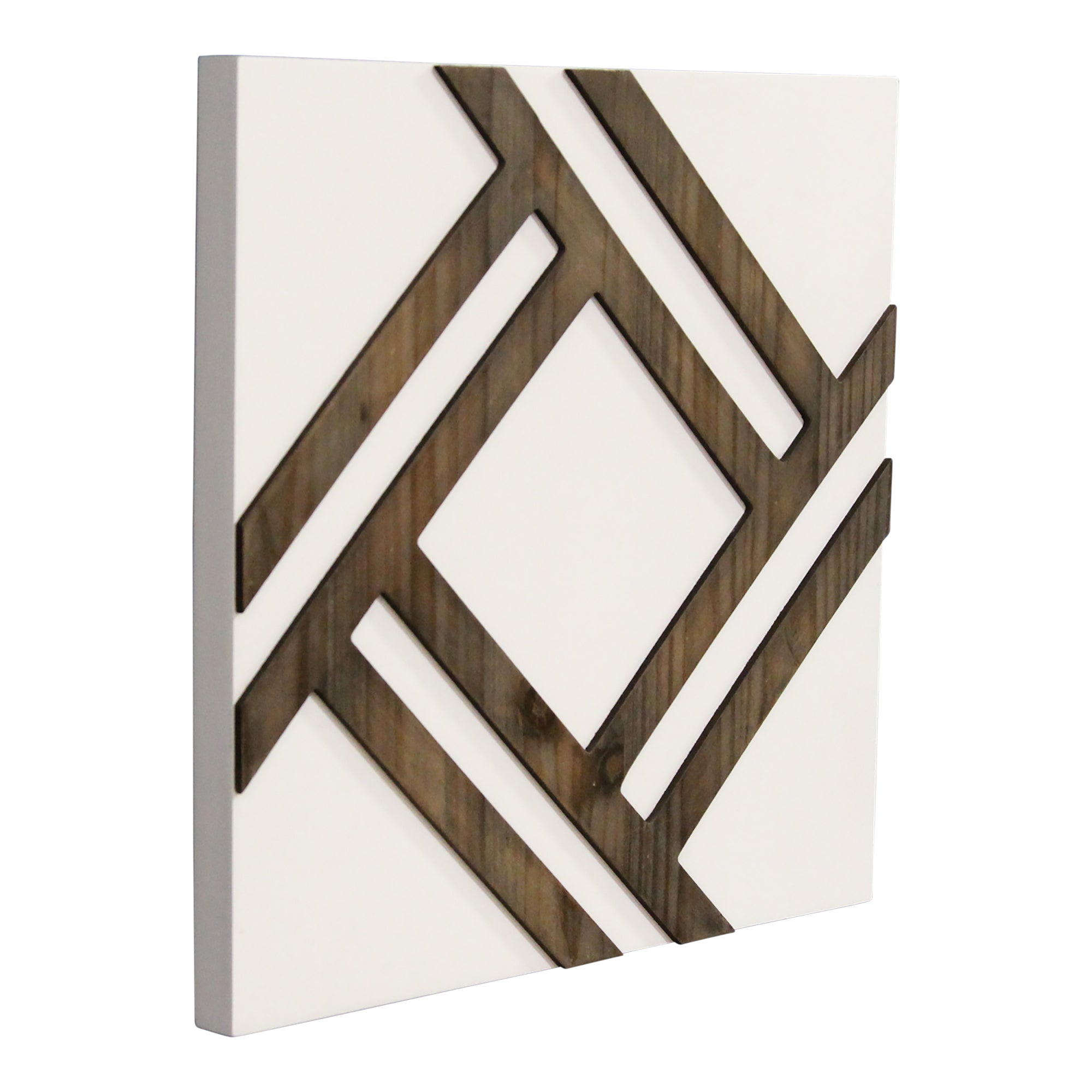 S/4 Handcrafted Wood & Metal Accent Wall Decor