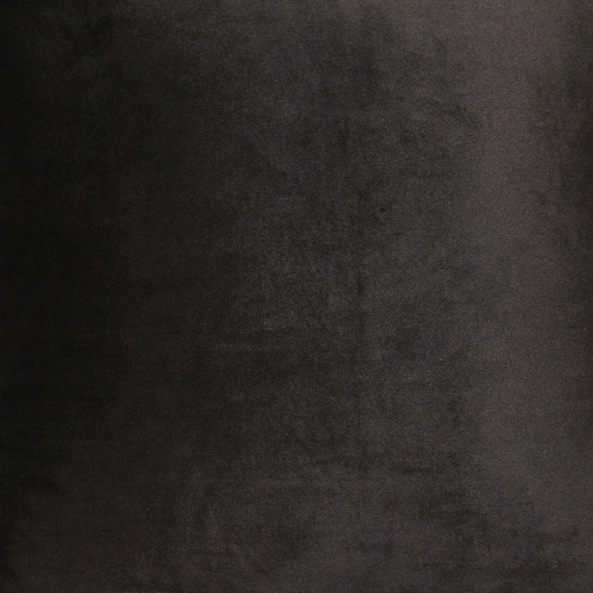 Black Textured Velvet Square Pillow