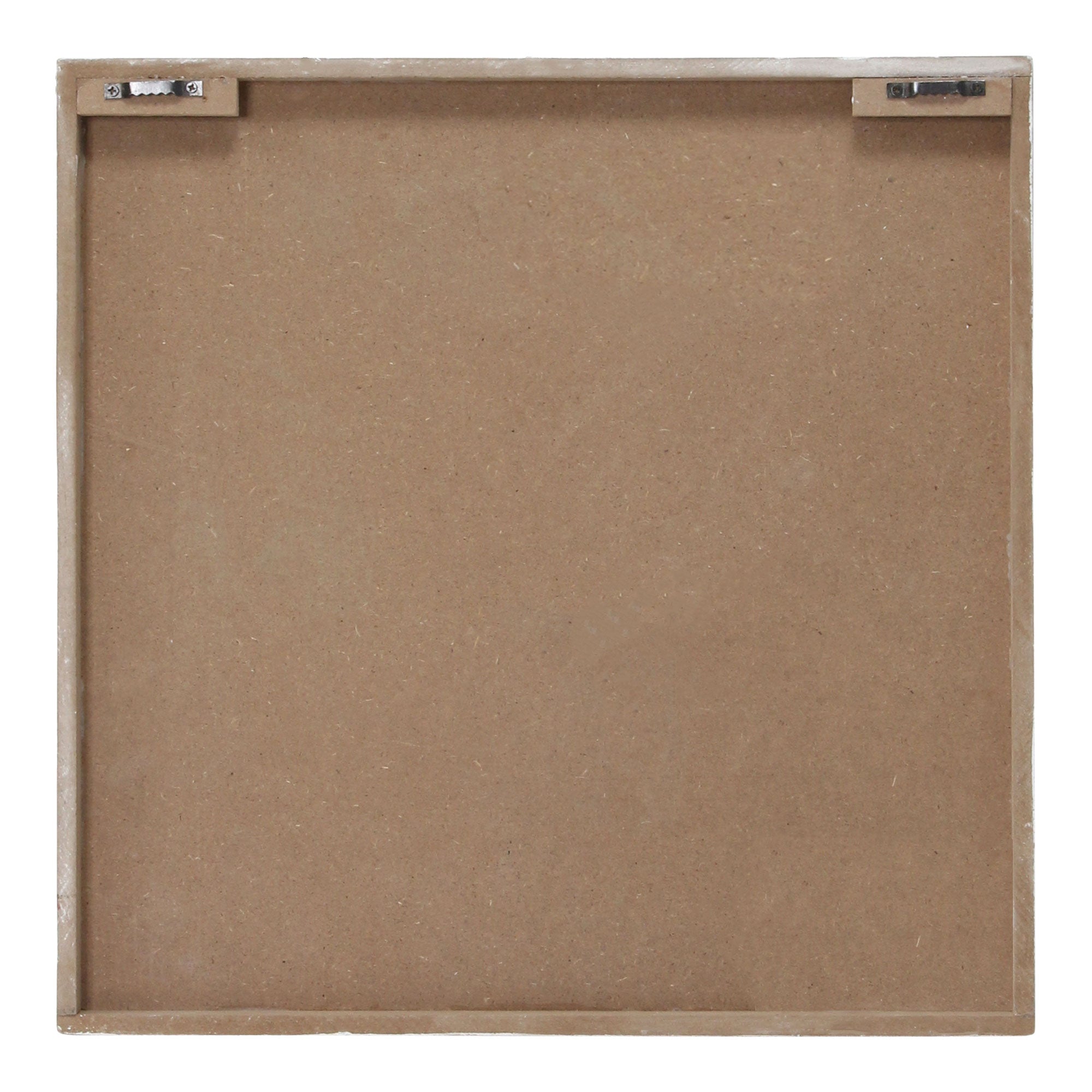 Carved Leaf White Wood Wall Decor