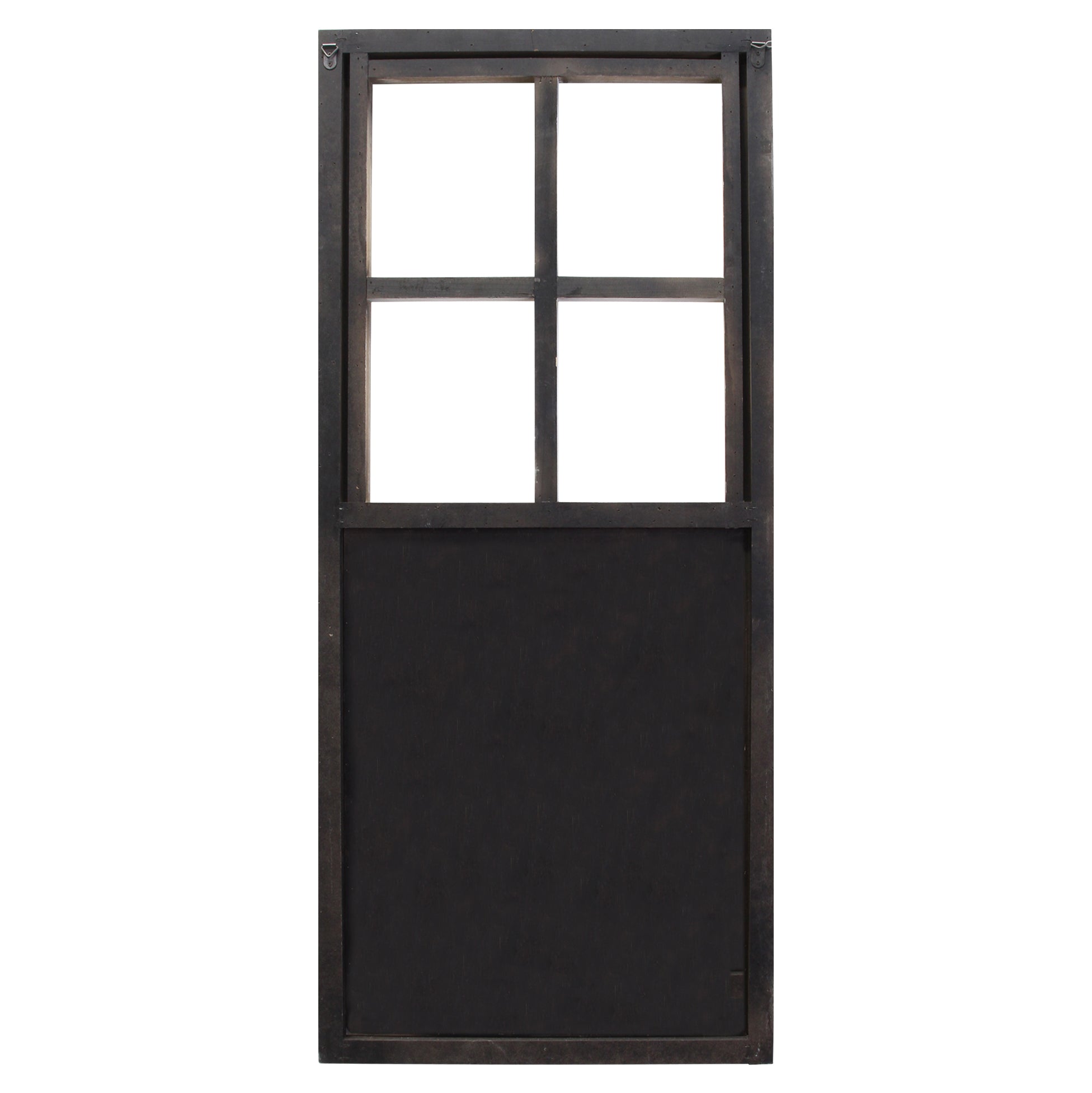 Distressed Wood Framed Barn Door Home Decor