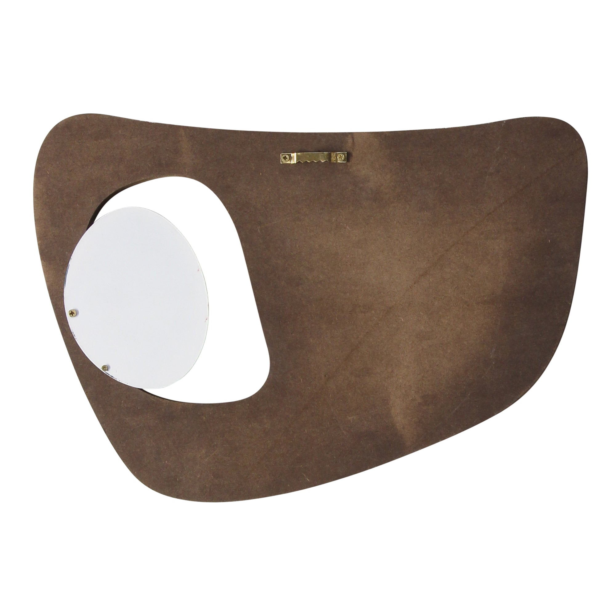 Walnut Blue Wooden & Metal Wall Decor