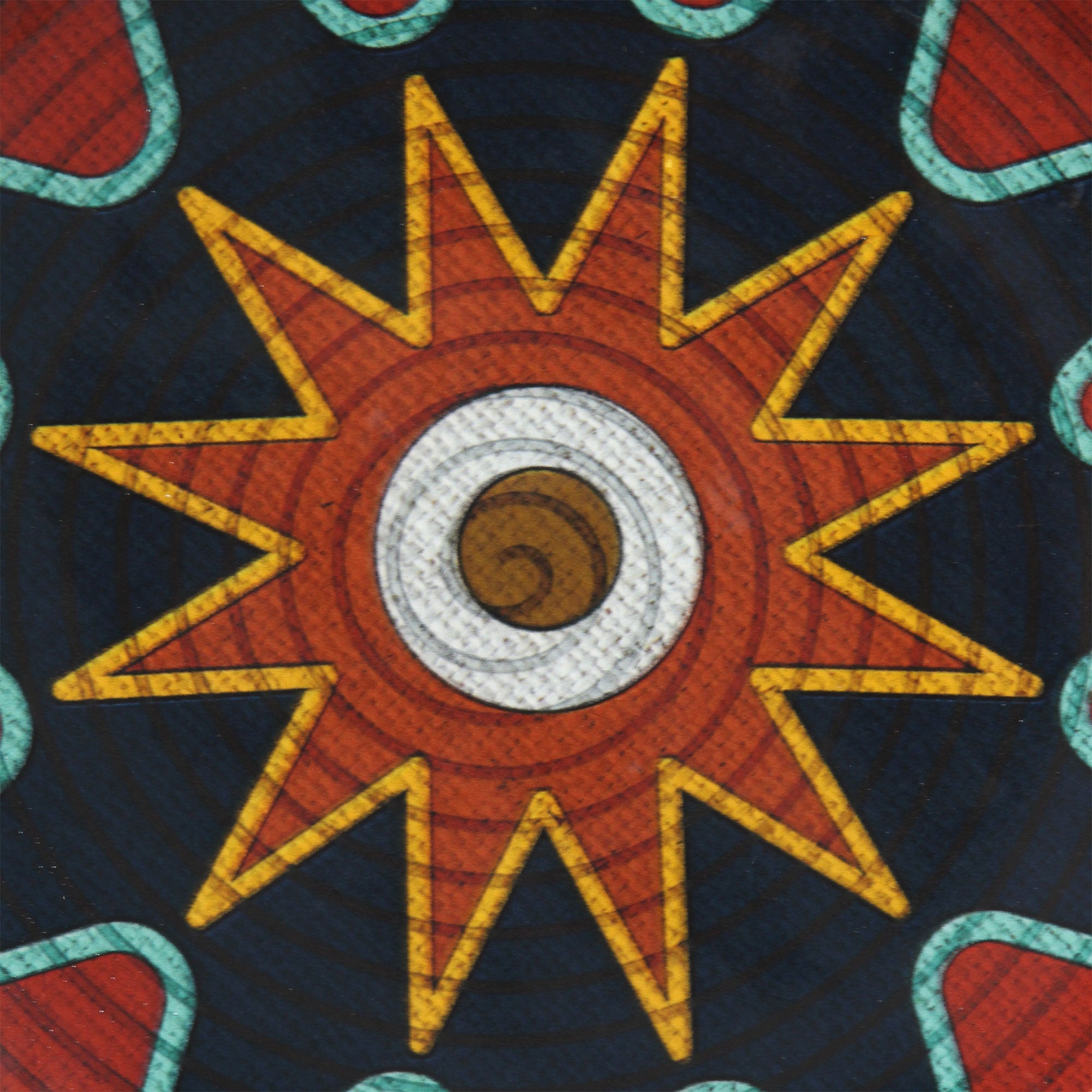 S 5 Raffia Inspired Abstract Metal Plates