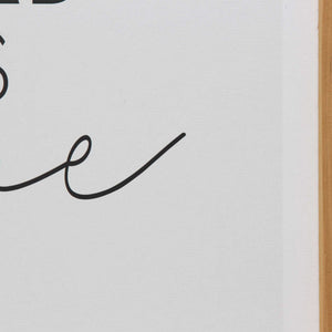 "All You Need is Love" Framed Wall Art