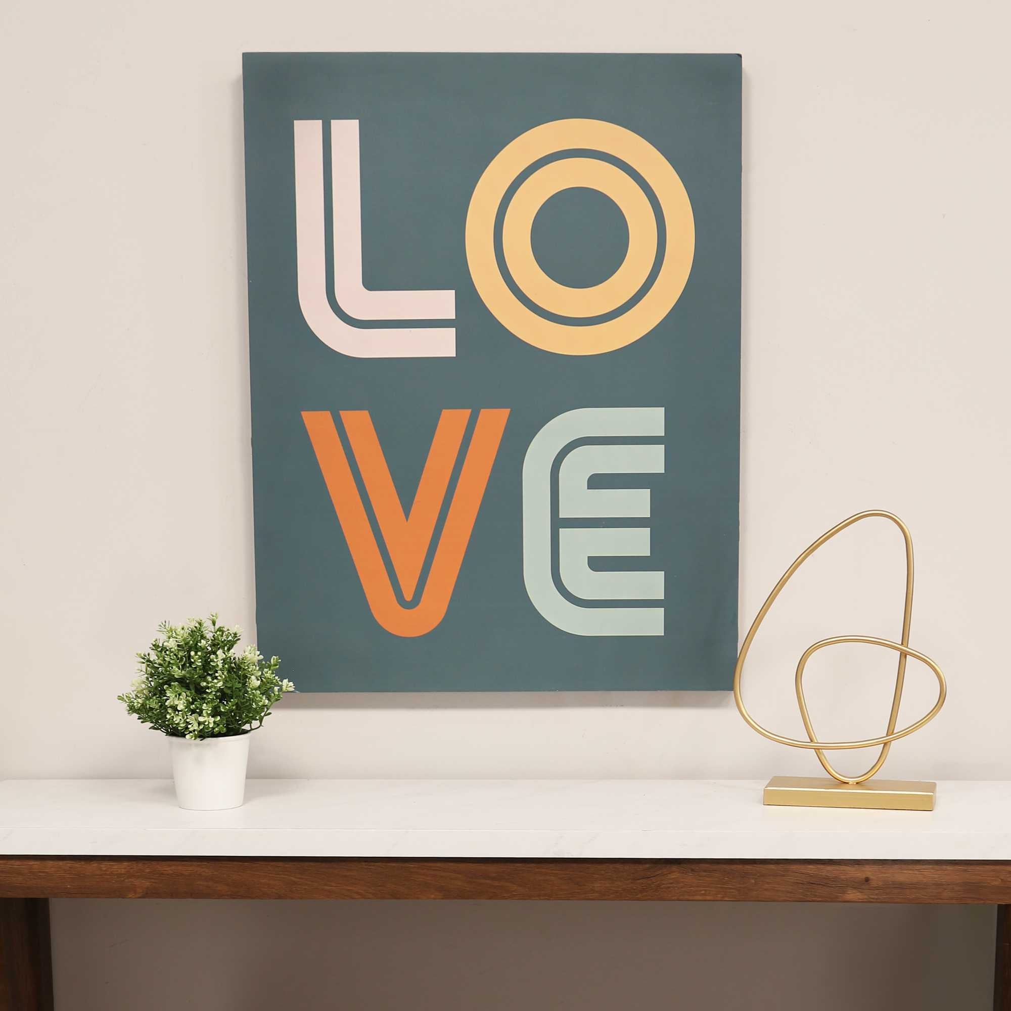 Vintage "LOVE" Wall Decor