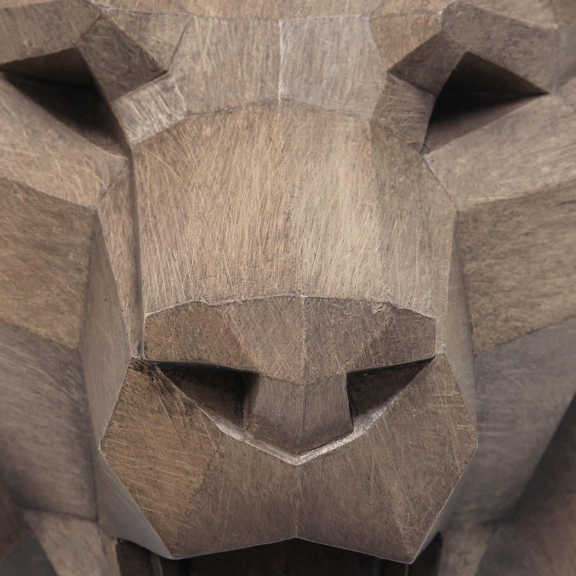 Powerful Lion Head Wall Decor