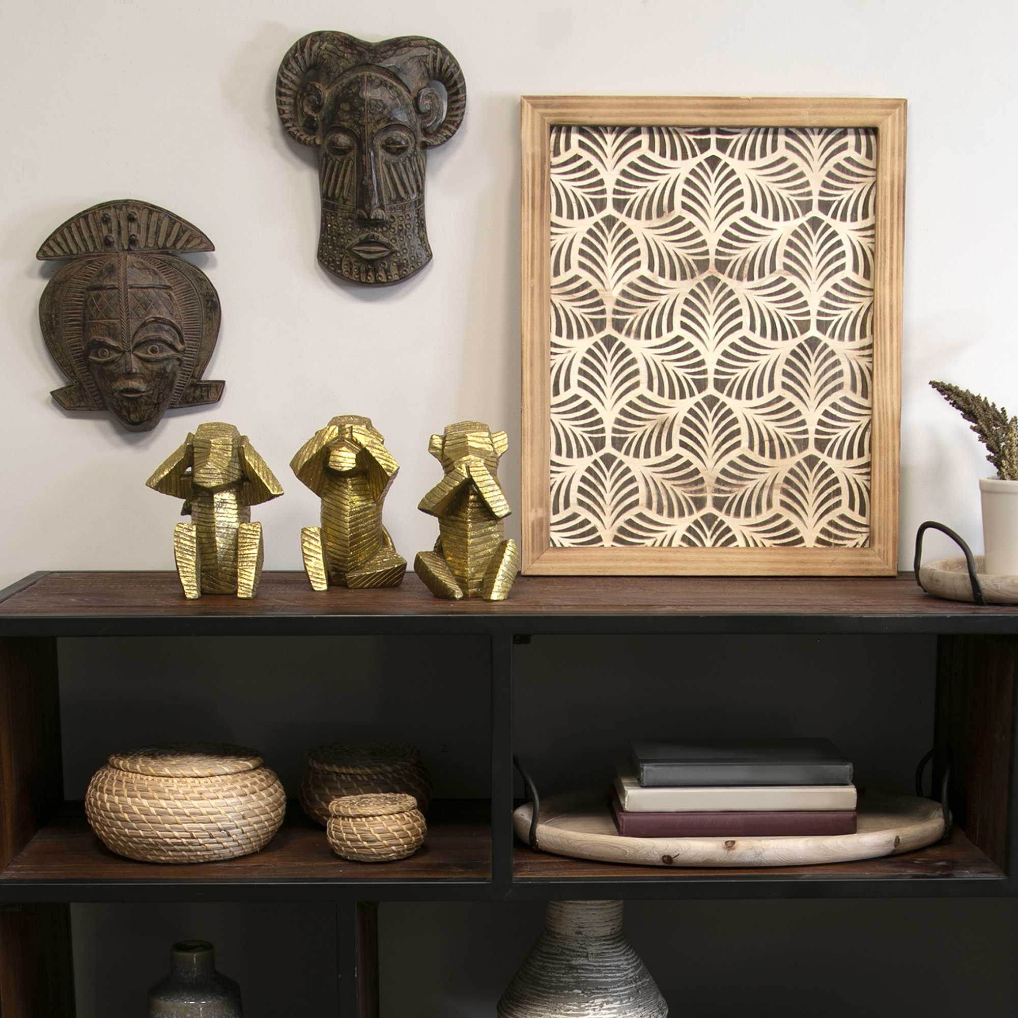 Tribal Mask Wall Decor