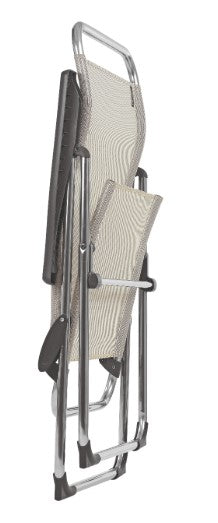 24.8" X 26.4" X 43.7" Seigle Aluminum Camping Chair