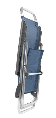 24.8" X 27.2" X 39.8" Ocean Aluminum Camping Chair Low