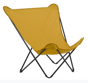 35.8" X 32.7" X 34.2" Garace Acier Steel Pop Up XL Lounge Chair