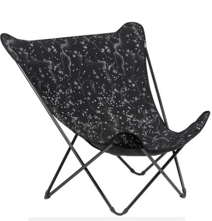 35.8" X 32.7" X 34.2" Garace Acier Steel Pop Up XL Lounge Chair