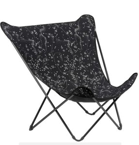 35.8" X 32.7" X 34.2" Garace Acier Steel Pop Up XL Lounge Chair