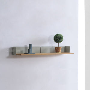 12" x 12" x 21" Beige Veneer Shelf