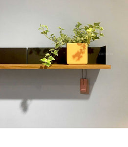12" x 12" x 21" Black Veneer Shelf