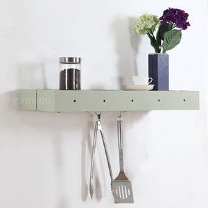 10" x 10" x 21" Brown Veneer Hanger
