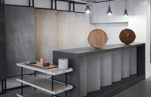 84.8" x 84.8" x 40" Beige Veneer Shelf