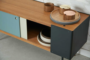 15.75" x 47.24" x 20.98" Multi Veneer  Chest