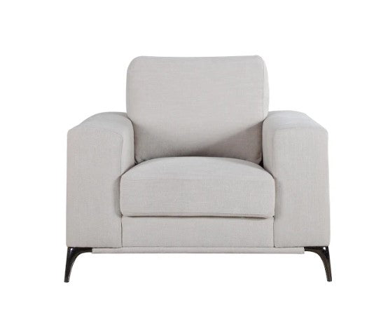 44" X 39" X 35" Beige Polyester Chair