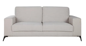 80" X 39" X 35" Beige Polyester Sofa