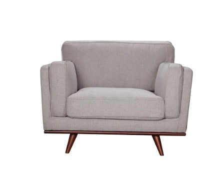 44" X 39" X 34" Light Taupe Polyester Chair