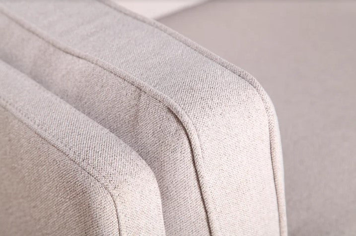 44" X 39" X 34" Light Taupe Polyester Chair