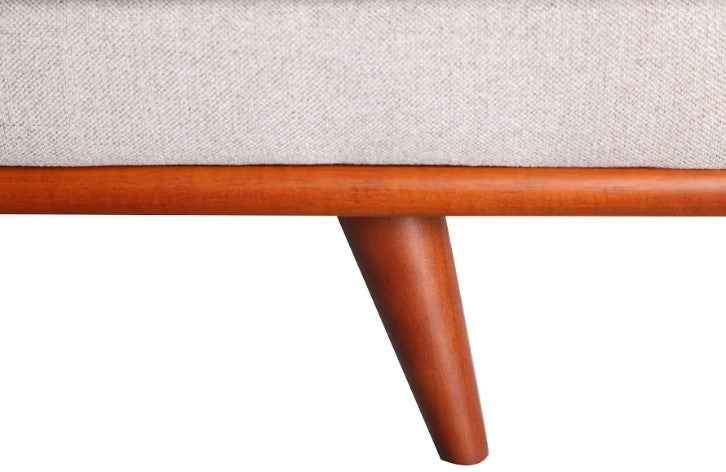 95" X 123" X 34" Light Taupe Polyester Laf Sectional