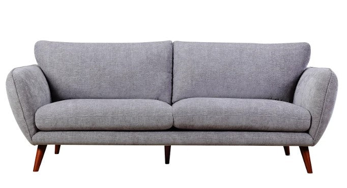 79" X 39" X 34" Gray Polyester Sofa
