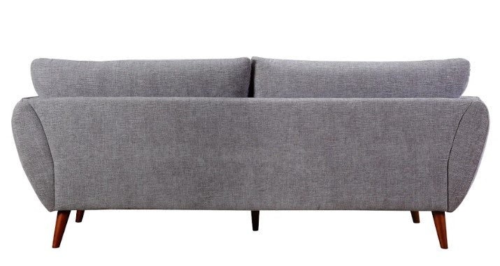 79" X 39" X 34" Gray Polyester Sofa