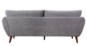 79" X 39" X 34" Gray Polyester Sofa