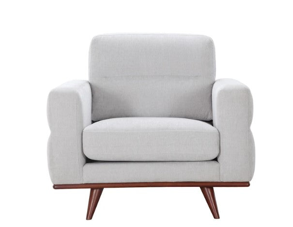40" X 34" X 36" Light Taupe Polyester Chair