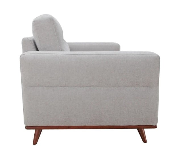 40" X 34" X 36" Light Taupe Polyester Chair