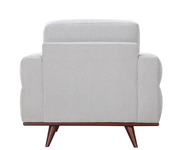 40" X 34" X 36" Light Taupe Polyester Chair