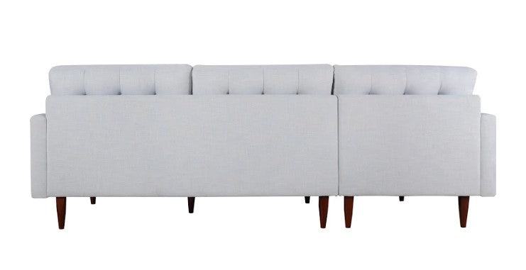 105" X 61" X 38" Beige Polyester Laf Sectional