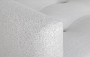 105" X 61" X 38" Beige Polyester Laf Sectional