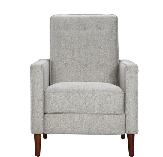 30" X 36" X 38" Oatmeal Polyester Push Back Chair