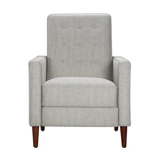 30" X 36" X 38" Oatmeal Polyester Push Back Chair