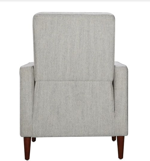 30" X 36" X 38" Oatmeal Polyester Push Back Chair