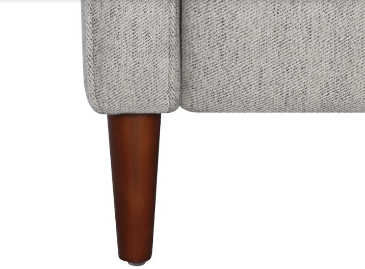 30" X 36" X 38" Oatmeal Polyester Push Back Chair
